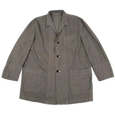 COMME des GARCONS HOMME Dyed Cotton Linen Jacket
