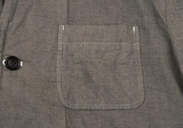 COMME des GARCONS HOMME Dyed Cotton Linen Jacket K-159846_006
