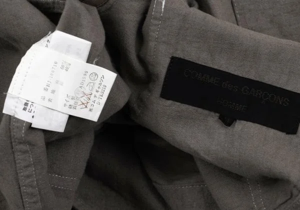 COMME des GARCONS HOMME Dyed Cotton Linen Jacket K-159846_020