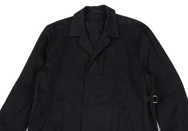 COMME des GARCONS HOMME Cotton Gaba Side Belted Jacket K-159848_002