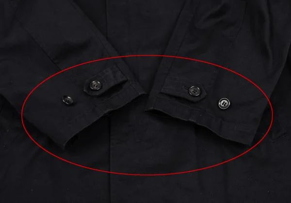 COMME des GARCONS HOMME Cotton Gaba Side Belted Jacket K-159848_009