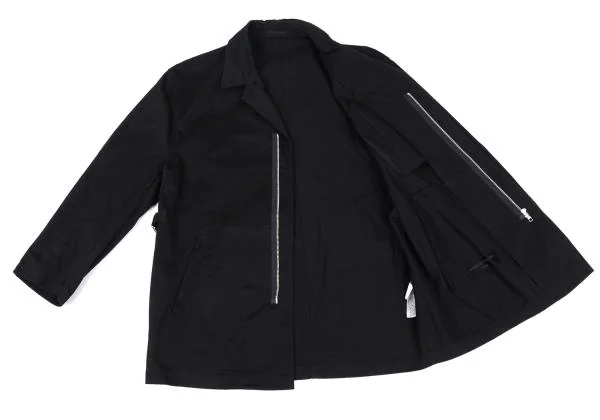 COMME des GARCONS HOMME Cotton Gaba Side Belted Jacket K-159848_014