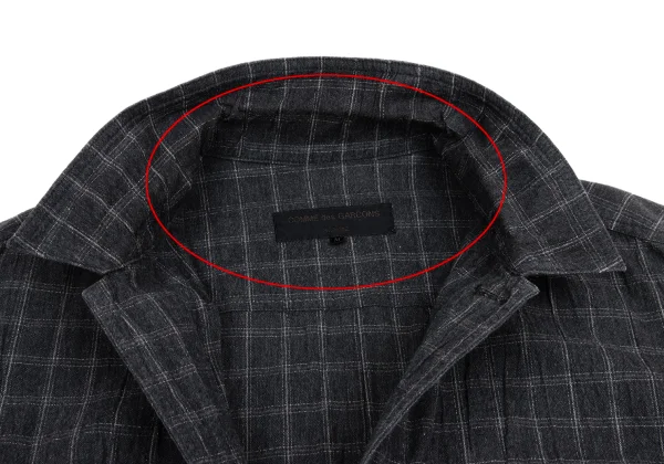 COMME des GARCONS HOMME Cotton Check Blouson K-159849_005