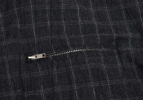 COMME des GARCONS HOMME Cotton Check Blouson K-159849_007