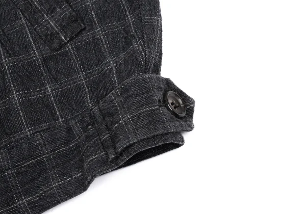 COMME des GARCONS HOMME Cotton Check Blouson K-159849_013
