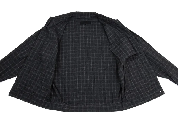 COMME des GARCONS HOMME Cotton Check Blouson K-159849_014