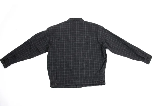 COMME des GARCONS HOMME Cotton Check Blouson K-159849_015