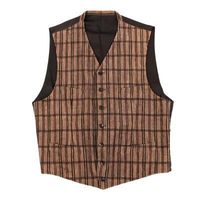 COMME des GARCONS HOMME Check Corduroy Switching Vest