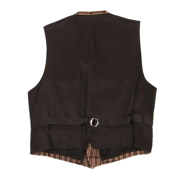 COMME des GARCONS HOMME Check Corduroy Switching Vest K-159852_011