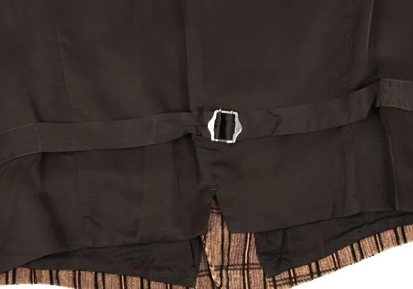 COMME des GARCONS HOMME Check Corduroy Switching Vest K-159852_012
