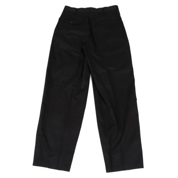 COMME des GARCONS HOMME Cotton Two Tuck Tapered Pants K-159854_010