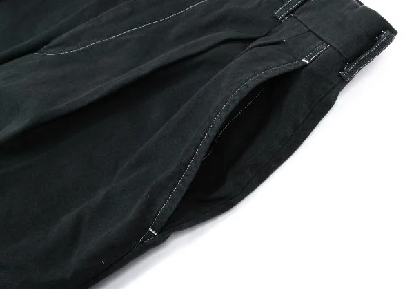 COMME des GARCONS HOMME Dyed White Stitch Cotton Pants K-159856_004