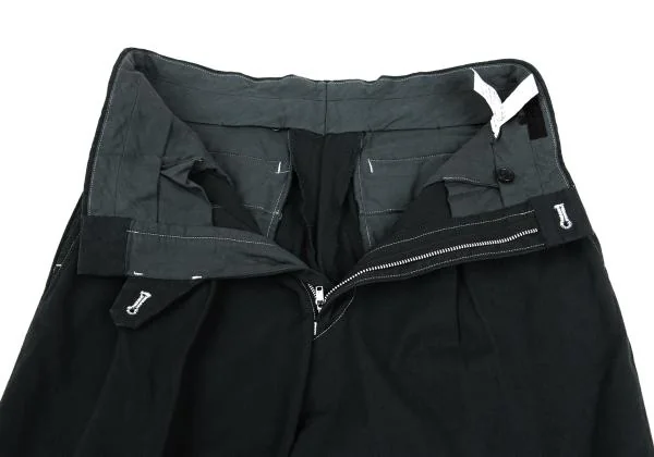 COMME des GARCONS HOMME Dyed White Stitch Cotton Pants K-159856_005
