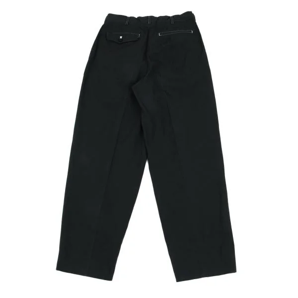 COMME des GARCONS HOMME Dyed White Stitch Cotton Pants K-159856_009