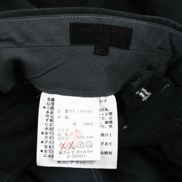 COMME des GARCONS HOMME Dyed White Stitch Cotton Pants K-159856_013