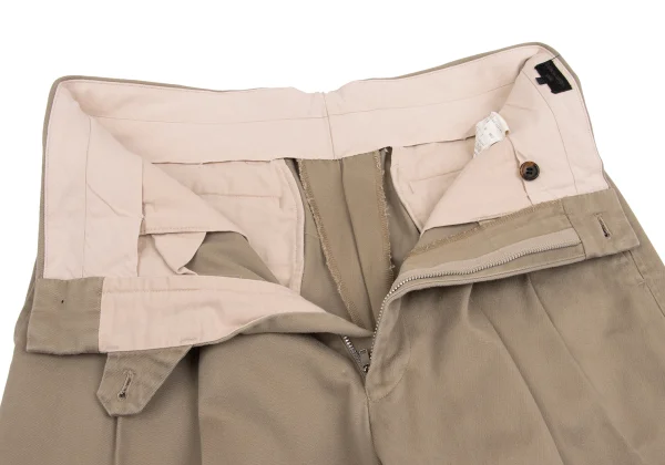 COMME des GARCONS HOMME Cotton Twill Wide Pants K-159858_006