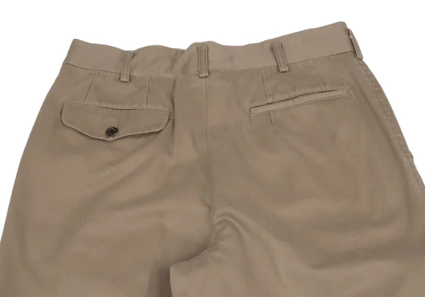 COMME des GARCONS HOMME Cotton Twill Wide Pants K-159858_011