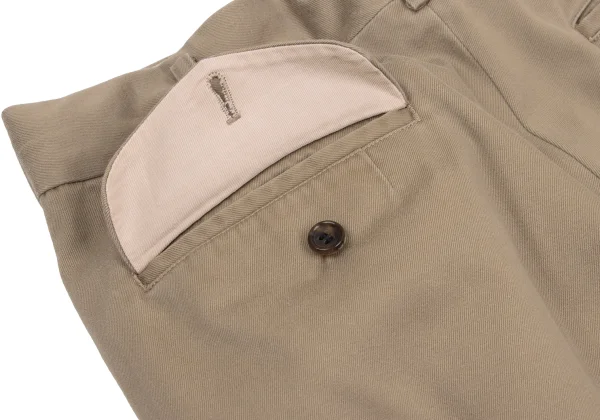 COMME des GARCONS HOMME Cotton Twill Wide Pants K-159858_012