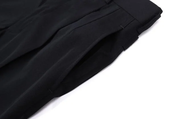 COMME des GARCONS HOMME Wool Gaba Color Buttonhole Tuck Pants K-159860_004