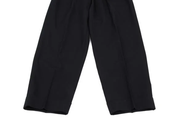 COMME des GARCONS HOMME Wool Gaba Color Buttonhole Tuck Pants K-159860_006