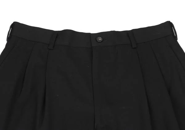 COMME des GARCONS HOMME Wool Gaba Tuck Pants K-159861_003