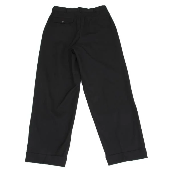 COMME des GARCONS HOMME Wool Gaba Tuck Pants K-159861_010