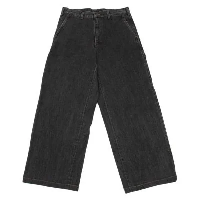 COMME des GARCONS HOMME Stonewashed Denim Painter Pants