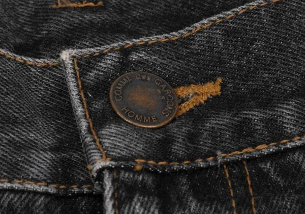 COMME des GARCONS HOMME Stonewashed Denim Painter Pants K-159862_004