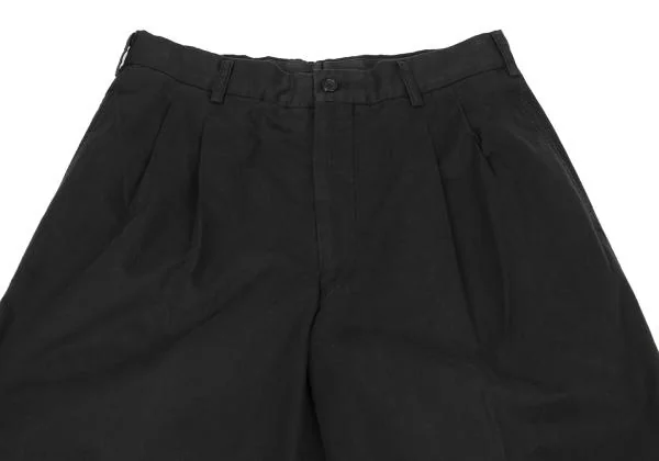 COMME des GARCONS HOMME Washed Cotton Tuck Pants K-159864_002