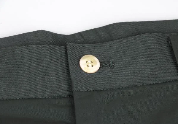 コムデギャルソン オムCOMME des GARCONS HOMME ウォッシュドコットンポリ玉虫パンツ 緑S K-159865_004