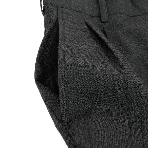 COMME des GARCONS HOMME Wool Tuck Pants K-159868_005