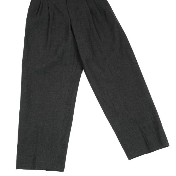 COMME des GARCONS HOMME Wool Tuck Pants K-159868_007