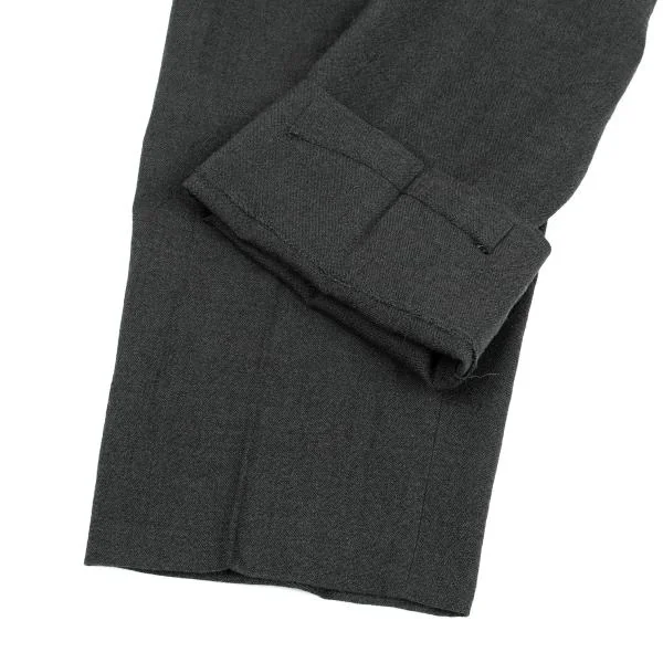 COMME des GARCONS HOMME Wool Tuck Pants K-159868_008