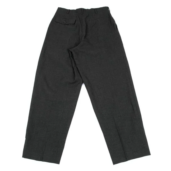 COMME des GARCONS HOMME Wool Tuck Pants K-159868_009