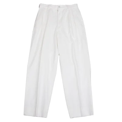 COMME des GARCONS HOMME Cotton Tuck Pants