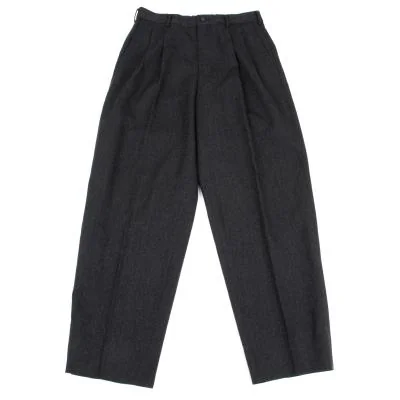COMME des GARCONS HOMME Wool Tuck Pants