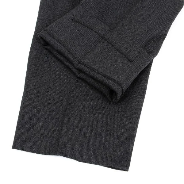 COMME des GARCONS HOMME Wool Tuck Pants K-159871_008
