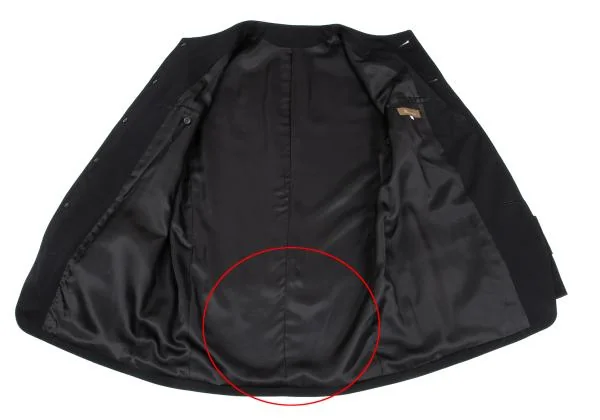 Y's for men Wool Gaba No Collar Jacket K-159872_011