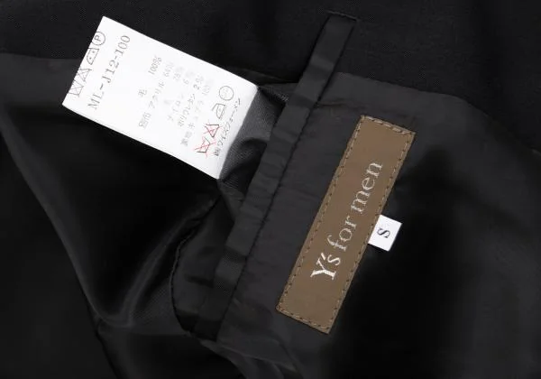 Y's for men Wool Gaba No Collar Jacket K-159872_019