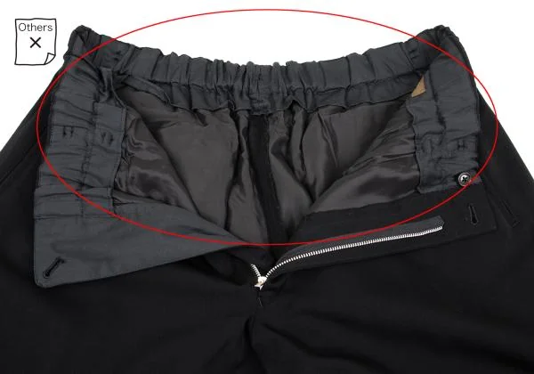 Y's for men Wool Gaba Tapered Pants K-159873_006