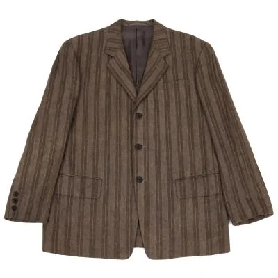 Y's for men Linen Stripe Jacket