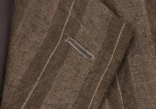 Y's for men Linen Stripe Jacket K-159875_004