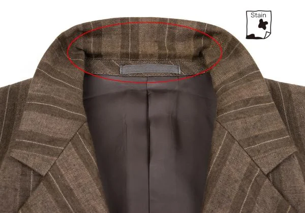 Y's for men Linen Stripe Jacket K-159875_007