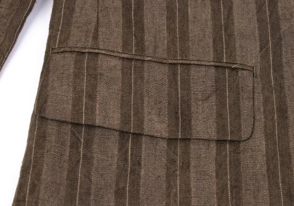 Y's for men Linen Stripe Jacket K-159875_012