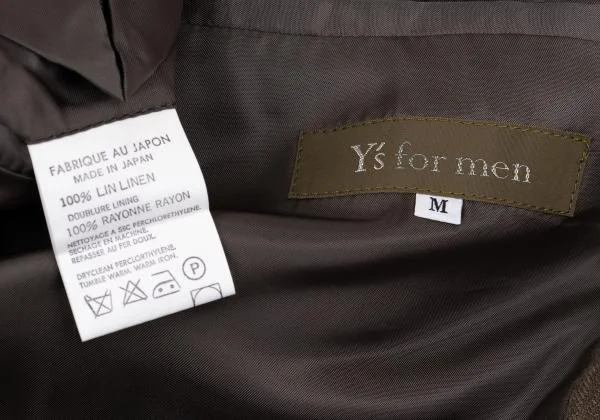 Y's for men Linen Stripe Jacket K-159875_019