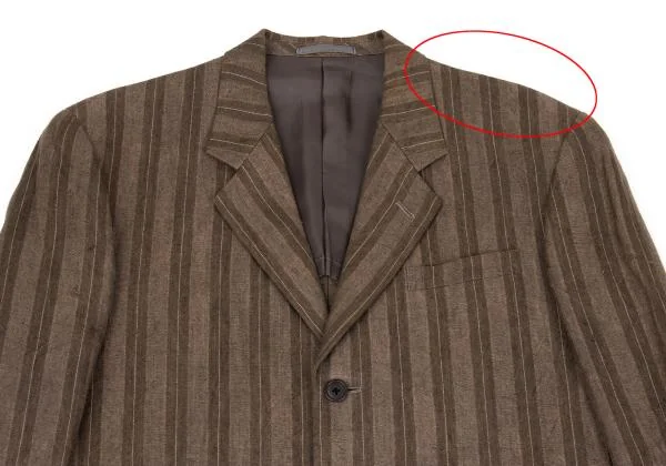 Y's for men Linen Stripe Jacket & Pants K-159877_003