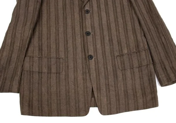 Y's for men Linen Stripe Jacket & Pants K-159877_007