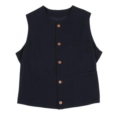 Y's for men Wool Gaba Crewneck Vest