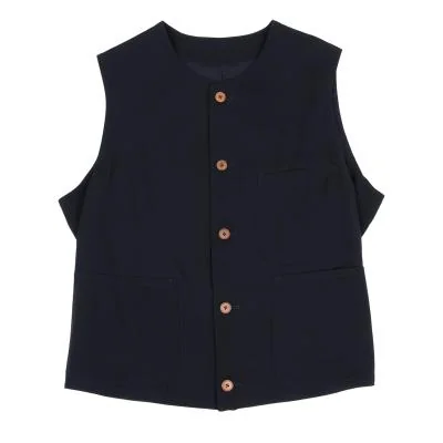 Y's for men Wool Gaba Crewneck Vest
