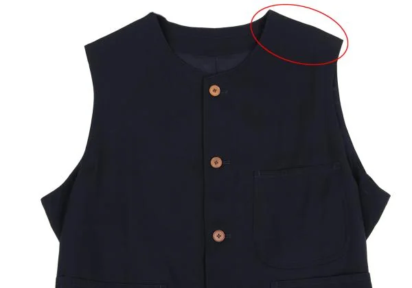 Y's for men Wool Gaba Crewneck Vest K-159878_002